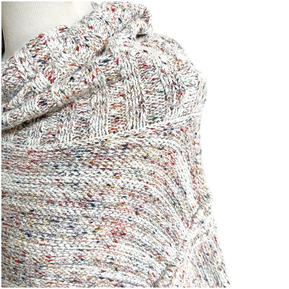 Anthropologie Pilcro Alani Mock Neck Sweater Size Small Multicolor - Picture 7 of 15